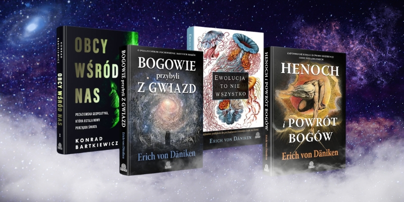 Książki o UFO i teoriach spiskowych